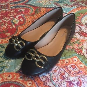 Black flats
